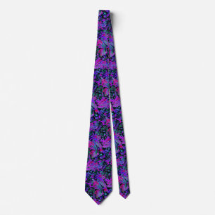 Paisley-Psychedelische-Neonfarben Krawatte