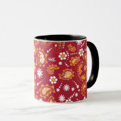 Paisley Punch Tasse Kaffee/Tee (VorderseiteRechts)