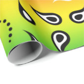 Paisley Rainbow Geschenkpapier (Rolleneckpunkt)