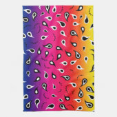 Paisley Rainbow Geschirrtuch (Vertikal)