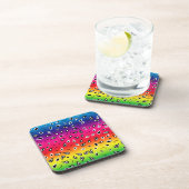 Paisley Rainbow Getränkeuntersetzer (Rechte Seite)