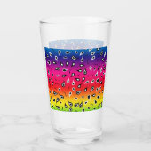 Paisley Rainbow Glas (Rückseite)