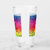Paisley Rainbow Glas (Rechts)