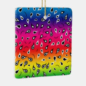 Paisley Rainbow Keramikornament (Rechts)