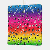 Paisley Rainbow Keramikornament (Links)