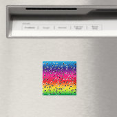 Paisley Rainbow Magnet (In Situ (Geschirrspüler))