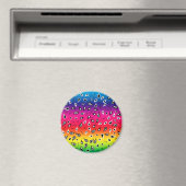 Paisley Rainbow Magnet (In Situ (Geschirrspüler))