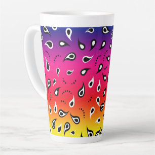 Paisley Rainbow Milchtasse