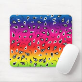 Paisley Rainbow Mousepad (Mit Mouse)