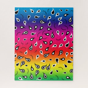 Paisley Rainbow Puzzle
