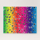 Paisley Rainbow Puzzle (Horizontal)