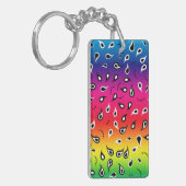 Paisley Rainbow Schlüsselanhänger (Vorderseite links)