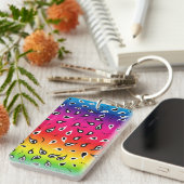 Paisley Rainbow Schlüsselanhänger (Vorderseite rechts)