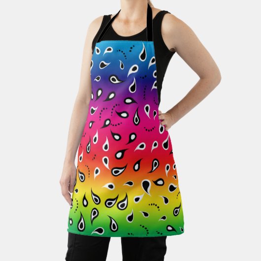 Paisley Rainbow Schürze (InSitu)