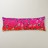 Paisley Rainbow Seitenschläferkissen (Rückseite)