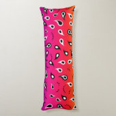 Paisley Rainbow Seitenschläferkissen (Rückseite (Vertikal))