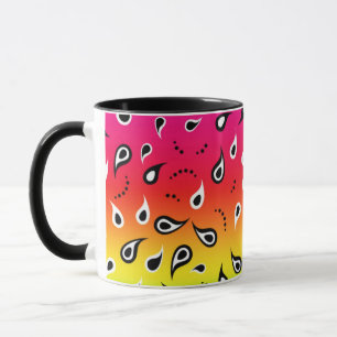 Paisley Rainbow Tasse