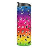 Paisley Rainbow Thermosbecher (Nach rechts gedreht)