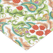 Paisley Red Raspberries   Kurzer Tischläufer (Ecke)