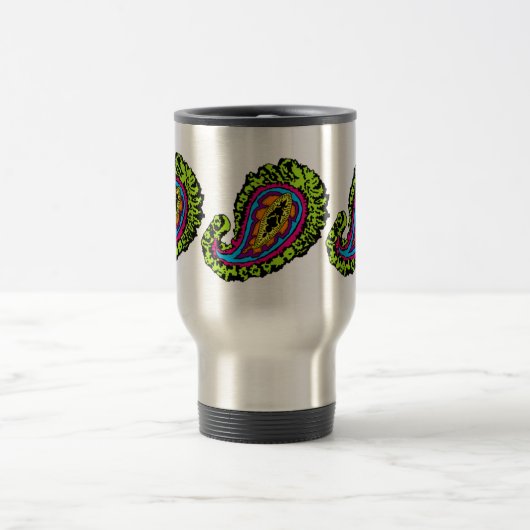 Paisley-Reise Reisebecher (Mittel)