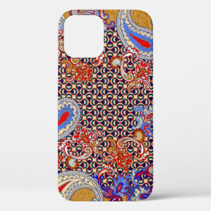 Paisley-Schal: Mehrfarbiges Stoffdesign Case-Mate iPhone Hülle
