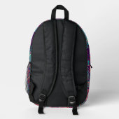 Paisley Schürze Bedruckter Rucksack (Rückseite)