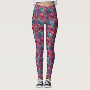 Paisley Schürze Leggings