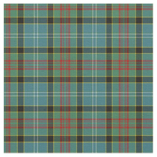 Paisley Scotland District Tartan Stoff (Nahaufnahme)