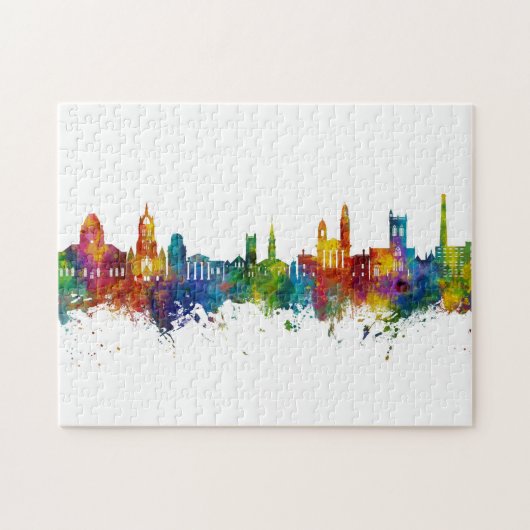 Paisley Scotland Skyline Puzzle (Horizontal)
