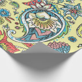 Paisley seamless pattern based on the traditional geschenkpapier (Ecke)