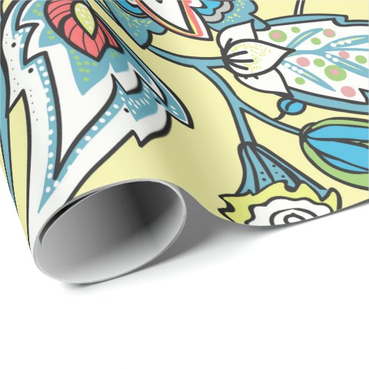 Paisley seamless pattern based on the traditional geschenkpapier (Rolleneckpunkt)