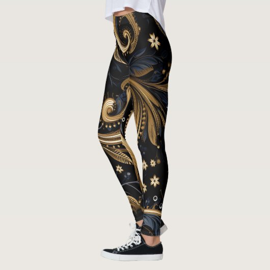 Paisley Seamless Pattern Leggings (Links)