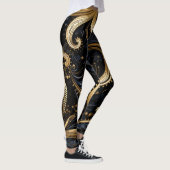 Paisley Seamless Pattern Leggings (Rechts)