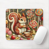 ~ Paisley Squirrel ~ Tee Party ~ Mousepad (Mit Mouse)