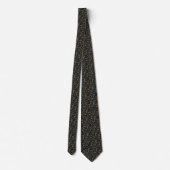 Paisley Steampunk Neck Tie Krawatte (Rückseite)