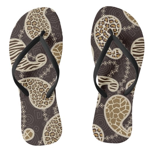 Paisley-Stil Badesandalen (Fußbett)