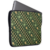 Paisley Stripe Laptopschutzhülle (Vorne Rechts)