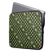 Paisley Stripe Laptopschutzhülle (Vorderseite Links)
