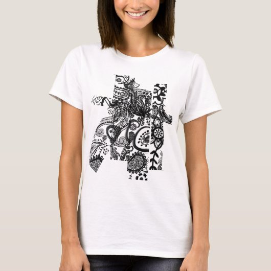 Paisley Stripes T-Shirt (Vorderseite)