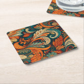 Paisley Swirl Untersetzer (angewinkelt)