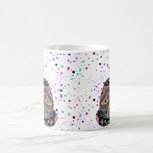 Paisley-Tasse Kaffeetasse (Mittel)
