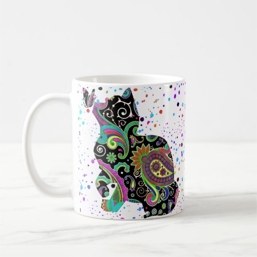 Paisley-Tasse Kaffeetasse (Links)