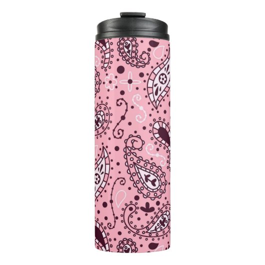 Paisley Thermosbecher (Vorderseite)