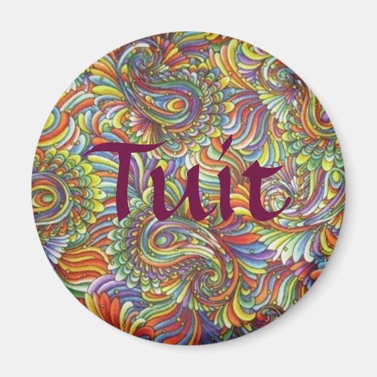 Paisley Tuit Magnet (Vorne)