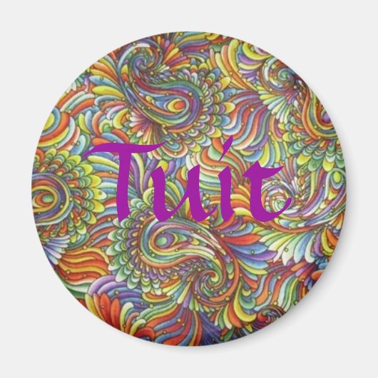 Paisley Tuit Magnet (Vorne)