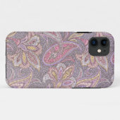 Paisley- und Blumenmuster Case-Mate iPhone Hülle (Rückseite (Horizontal))