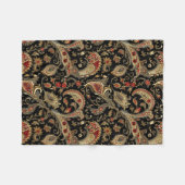 Paisley, Viktorianisch, Gothic, Fleecedecke (Vorderseite (Horizontal))