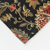 Paisley, Viktorianisch, Gothic, Fleecedecke (Ecke)