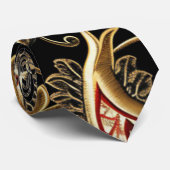 Paisley, Viktorianisch, Gothic, Krawatte (Gerollt)