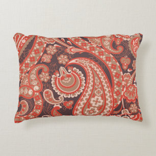 Paisley Vintage nahtlose Muster. Fantastische Blum Dekokissen